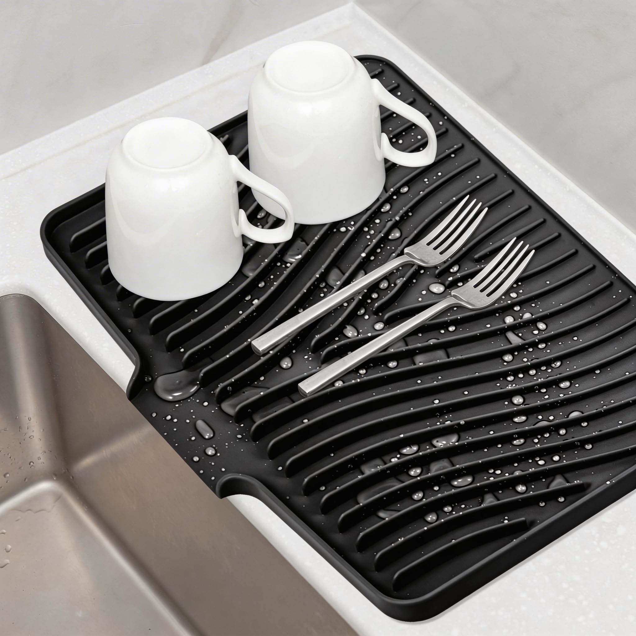 DRYING MATE Silicone Dish Drying Mat